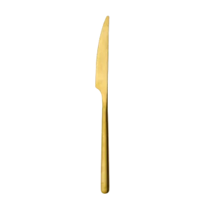 Couteau inox doré