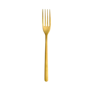 Fourchette inox doré