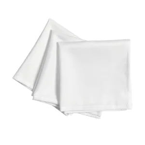 Serviette de table blanche
